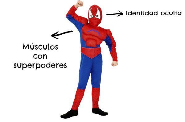 Disfraz de Spiderman para niños 