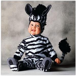Disfraz para bebés de cebra
