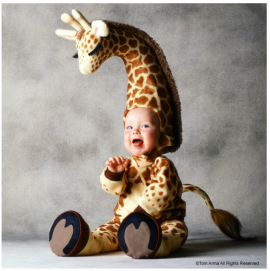 Disfraz para bebés de jirafa