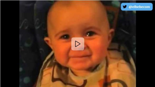 Un bebé se emociona al escuchar cantar a su madre | Elbebe.com