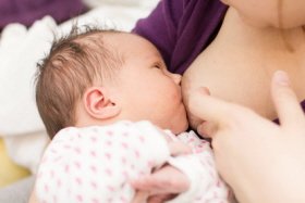 lactancia materna y agarre al pecho Elbebe.com