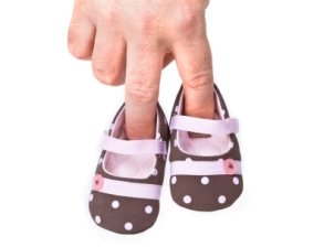 Los primeros zapatos de los bebés