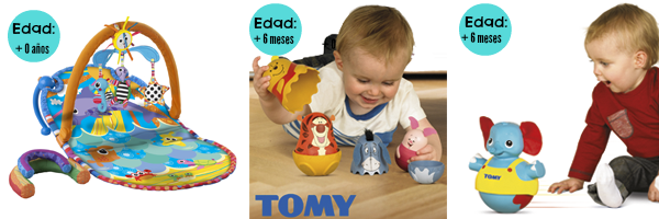 Juguetes para bebés Tomy