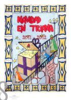 Cartel de Navidad en Triana Sevilla