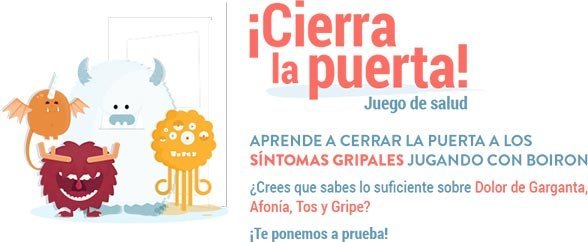 Cierra la puerta a la gripe