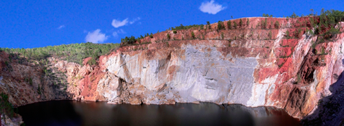 Parque Minero Río Tinto en Huelva