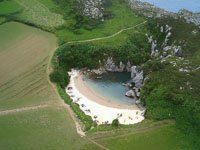 Playa Gulpiyuri, Asturias