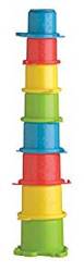 Vasos de plástico apilables y rellenables - Bloques apilables de plastico - juguetes y regalos bebes 6 a 12 meses de edad